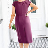 All My Love Dress in plum