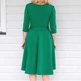 Amelia Dress in green