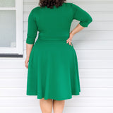 Amelia Dress in green