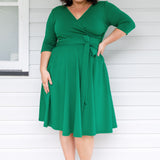 Amelia Dress in green