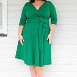Amelia Dress in green