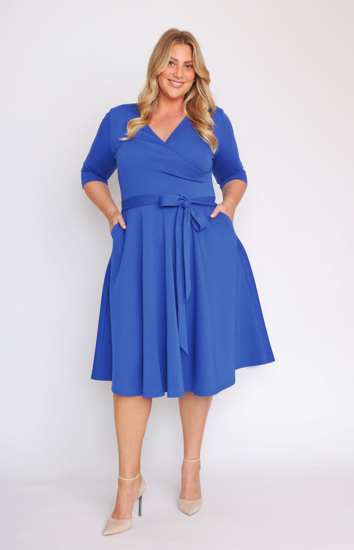 Amelia Dress in blue