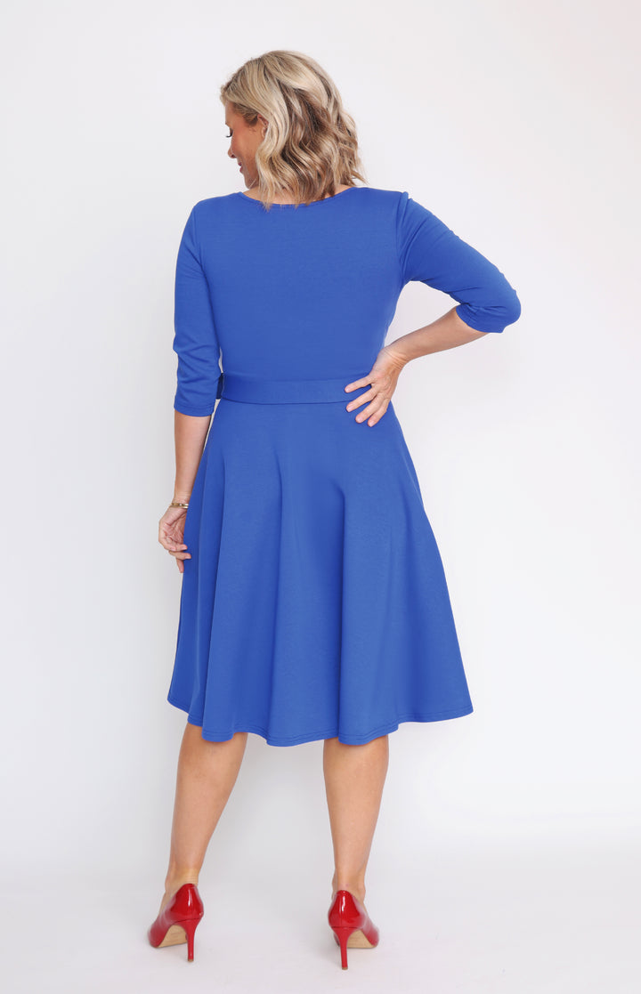 Amelia Dress in blue