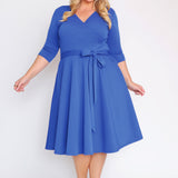 Amelia Dress in blue