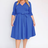 Amelia Dress in blue