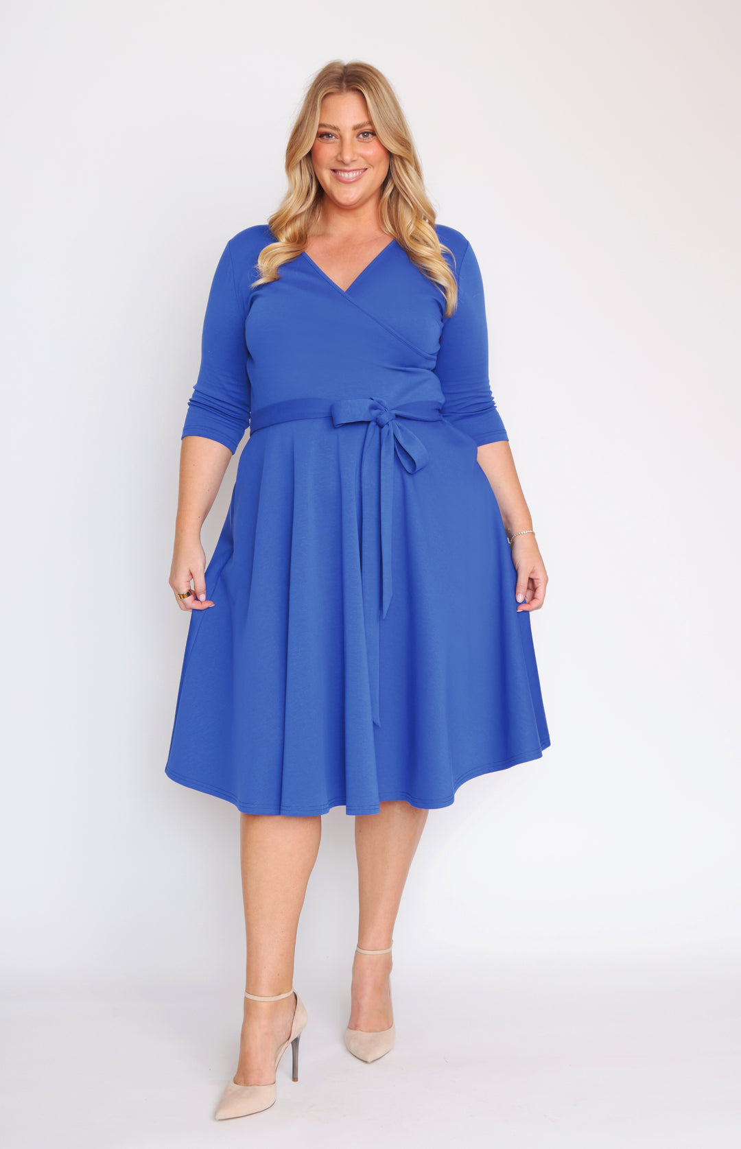 Amelia Dress in blue