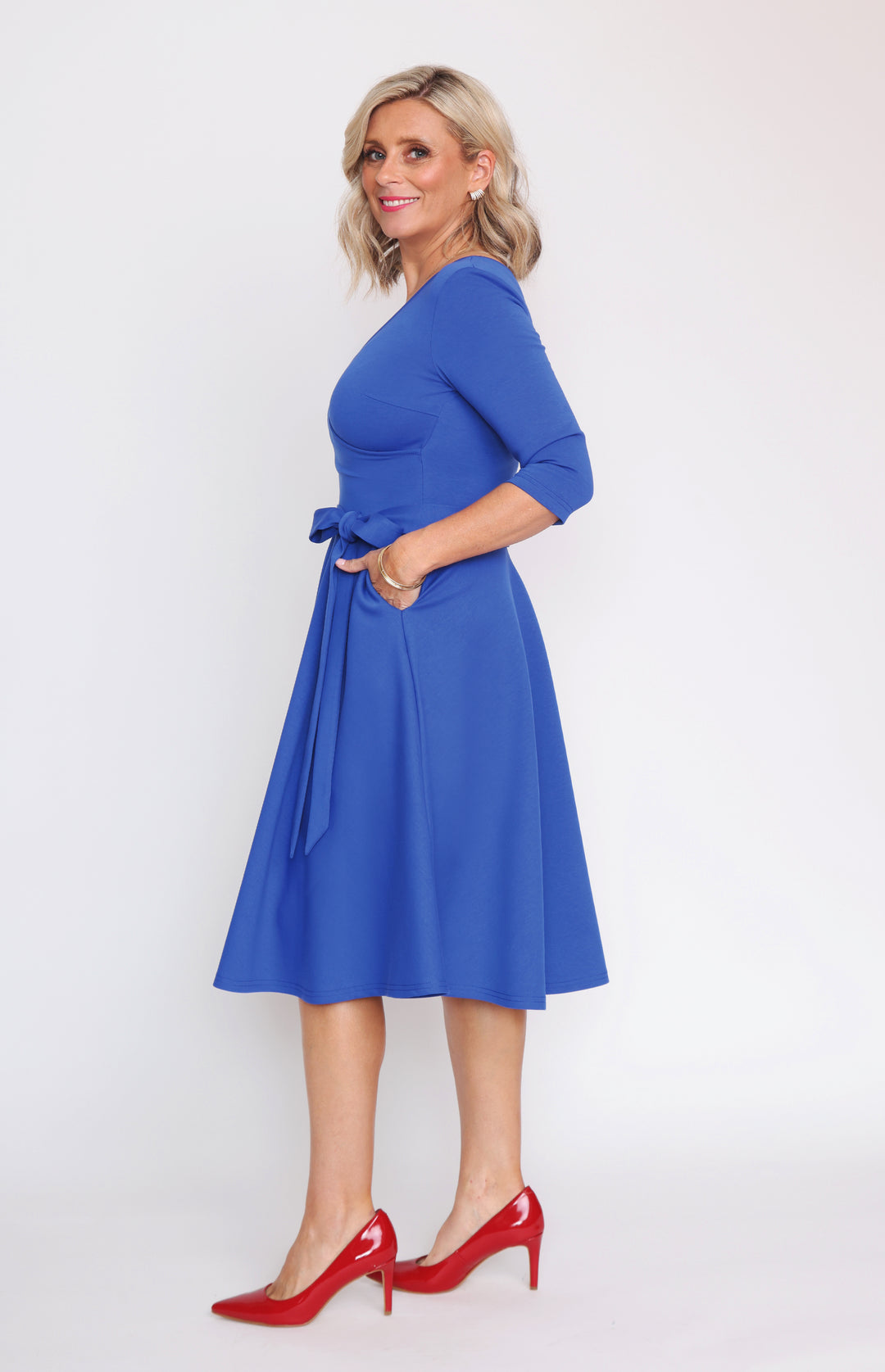 Amelia Dress in blue