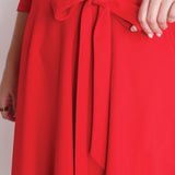 Amelia Dress in red
