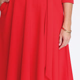 Amelia Dress in red