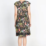 Holiday Dress in aussie blooms