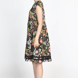 Holiday Dress in aussie blooms