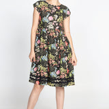 Holiday Dress in aussie blooms