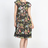 Holiday Dress in aussie blooms