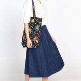 Reversible Tote in ballerina/cherry blossom