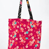 Reversible Tote in ballerina/cherry blossom