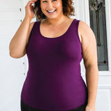Bamboo Cami in mulberry