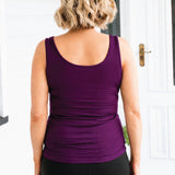 Bamboo Cami in mulberry