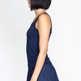 Bamboo Cami in navy