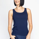 Bamboo Cami in navy