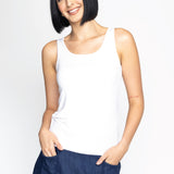 Bamboo Cami in white