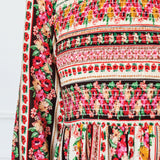 Barbados Midi Dress in charmed stripe