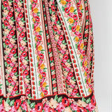 Barbados Midi Dress in charmed stripe