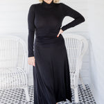 Maiocchi Basic Bamboo Skivvy in black - everyday comfort in soft bamboo
