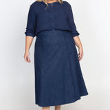 Bella Skirt in denim