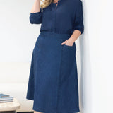 Bella Skirt in denim