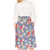 Bella Skirt in peach blossoms