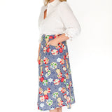 Bella Skirt in peach blossoms