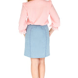 Betty Skirt in light denim