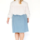 Betty Skirt in light denim