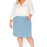 Betty Skirt in light denim