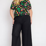 Best-selling Bianca Pant in black - perfect for work to weekend - by Maiocchi