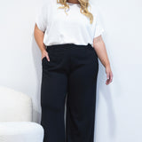 Bianca Ponte Pant in black