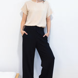 Bianca Ponte Pant in black