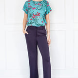 PRE-ORDER Poppy Top in enchanted teal