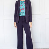 Bianca Slim Ponte Pant in navy