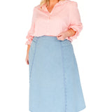 PRE-ORDER Blossom Blouse in pink lace