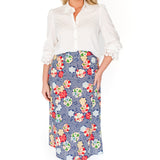 PRE-ORDER Blossom Blouse in white lace