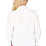 PRE-ORDER Blossom Blouse in white lace