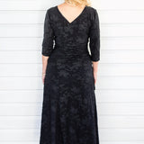 Blossom Skirt in black lace