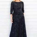Blossom Skirt in black lace