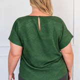 Poppy Top in green