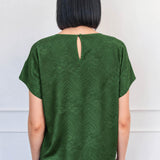 Poppy Top in green