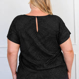 Poppy Top in black