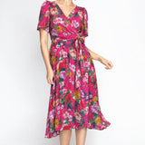 Eleanor Dress in kasumi pink