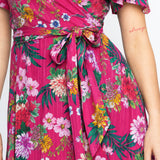 Eleanor Dress in kasumi pink