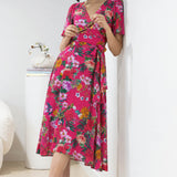 Eleanor Dress in kasumi pink